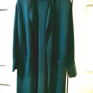 Elegant Green Women's Coat